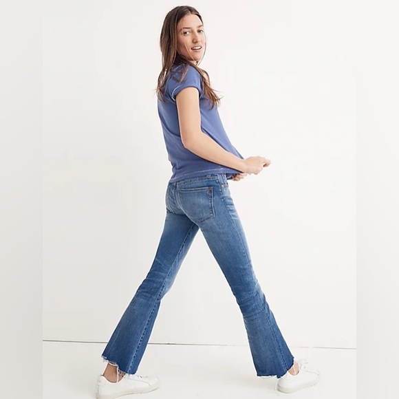 MADEWELL Cali Demi-Boot Jeans Destructed-Hem Edition 28 - Picture 2 of 10